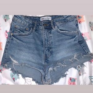 zara Jean shorts used once-size 2 or double 00